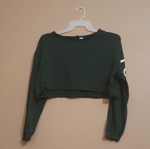 H&M Green Sweatshirt